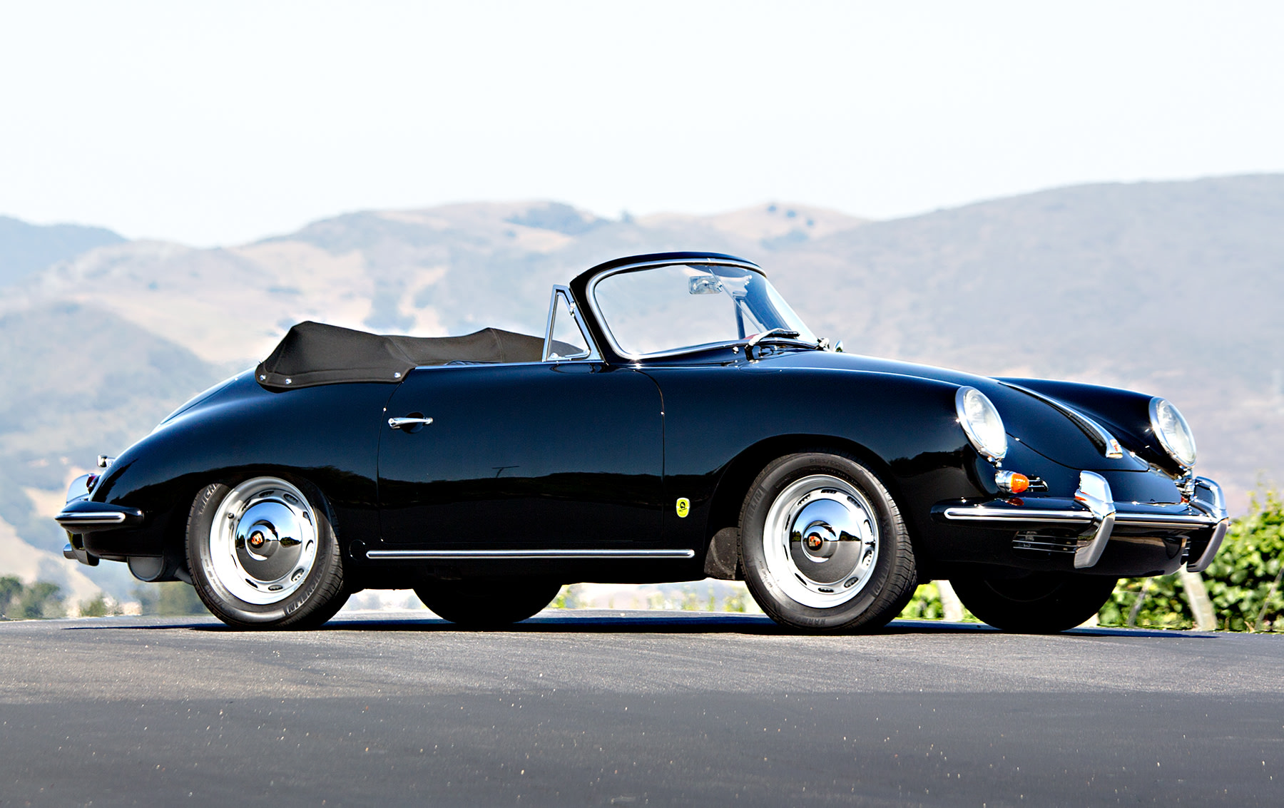 Porsche 356 Cabriolet 2009 – Miniature Signature Models 1/18 Bleu Moulée Sous Pression